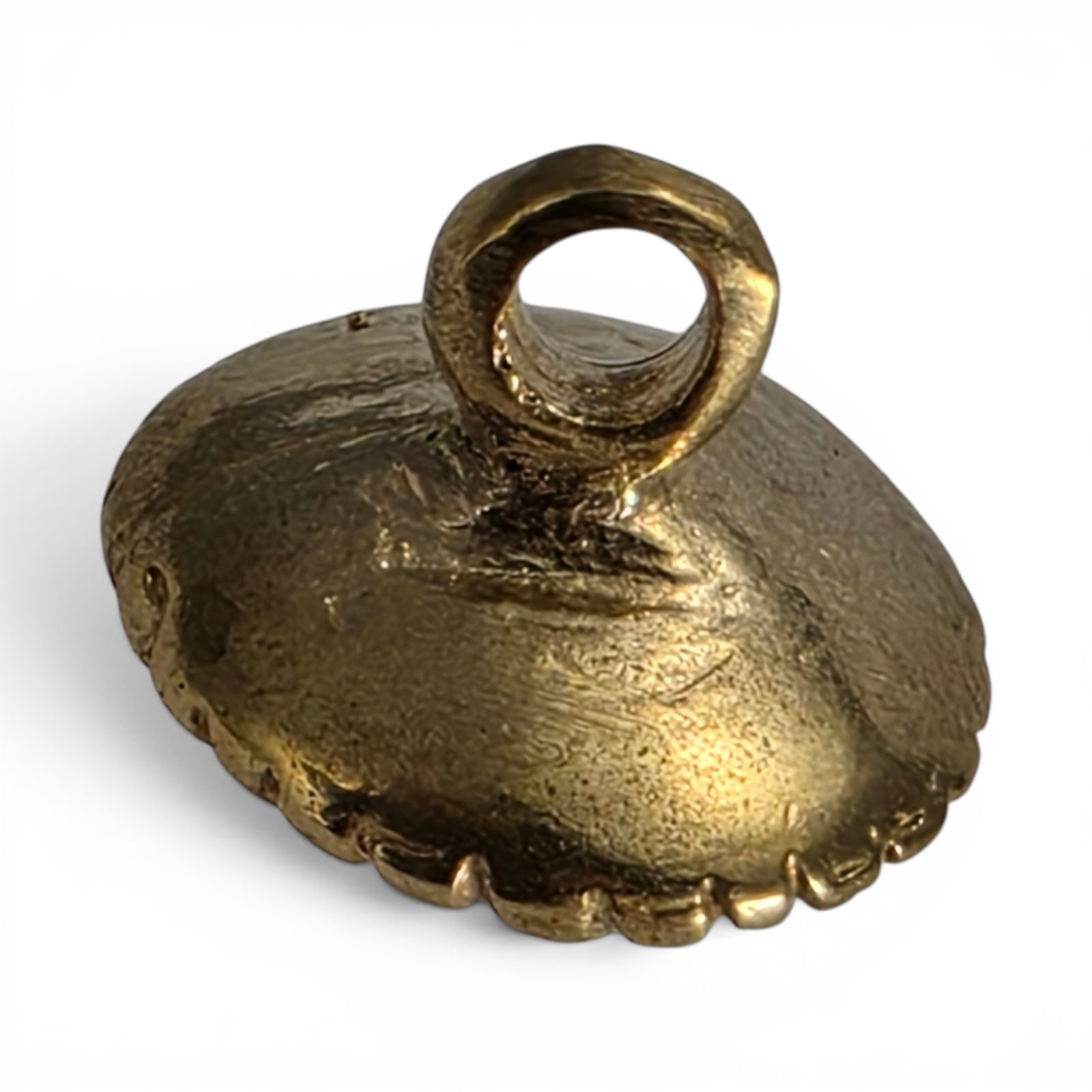 Medieval brass buttons 5 pieces Wulflund