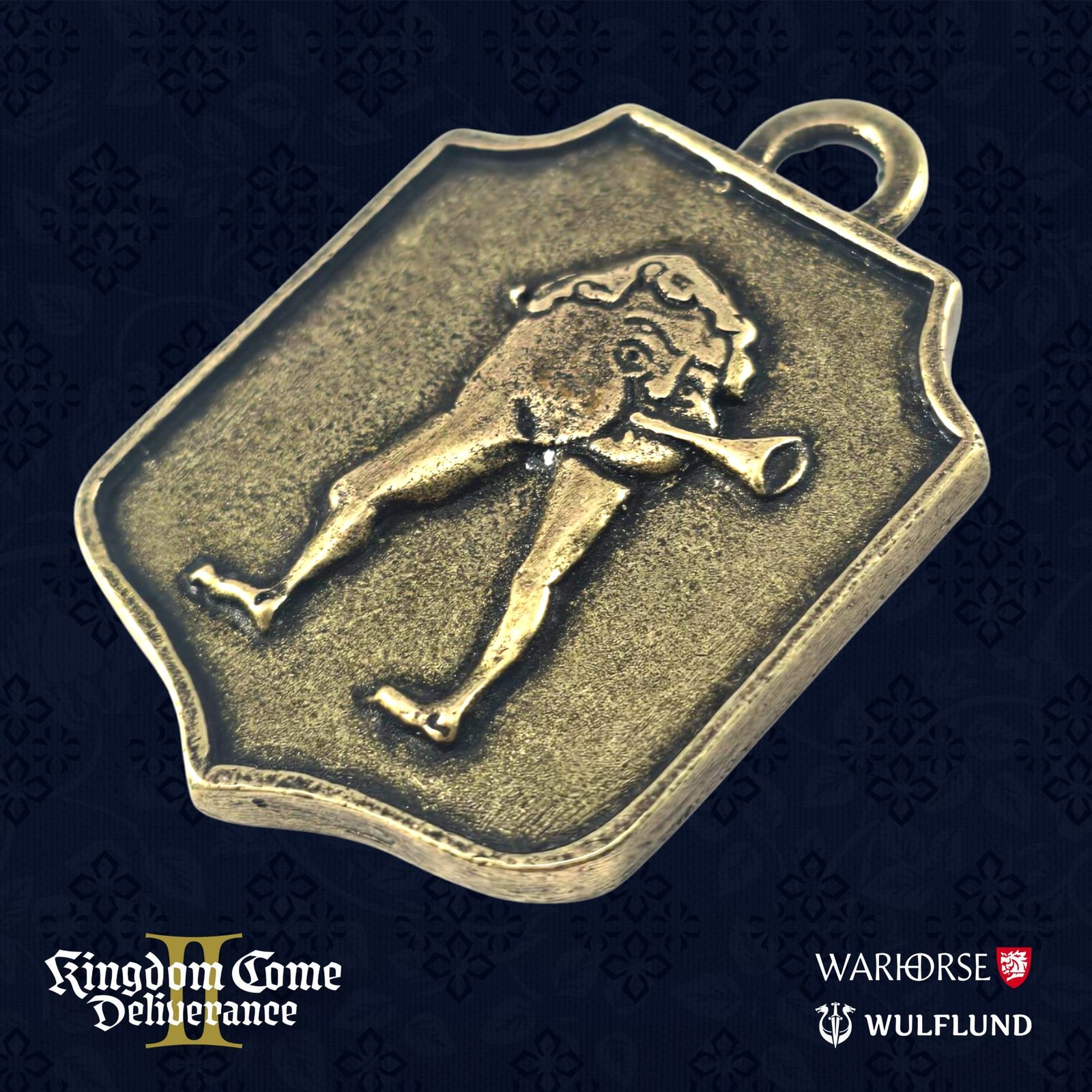 The Hole in the Wall zinc alloy keychain, Kingdom Come