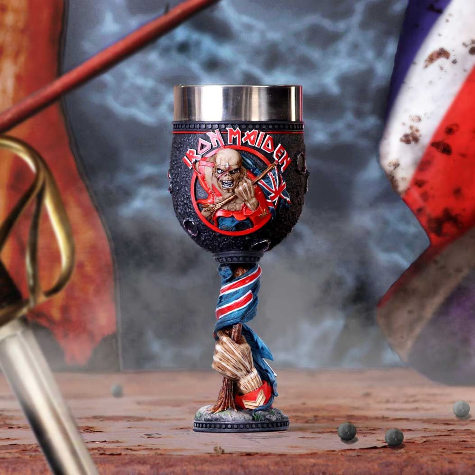 Iron Maiden The Trooper Goblet 19.5cm Officially Licensed Drinking Mug