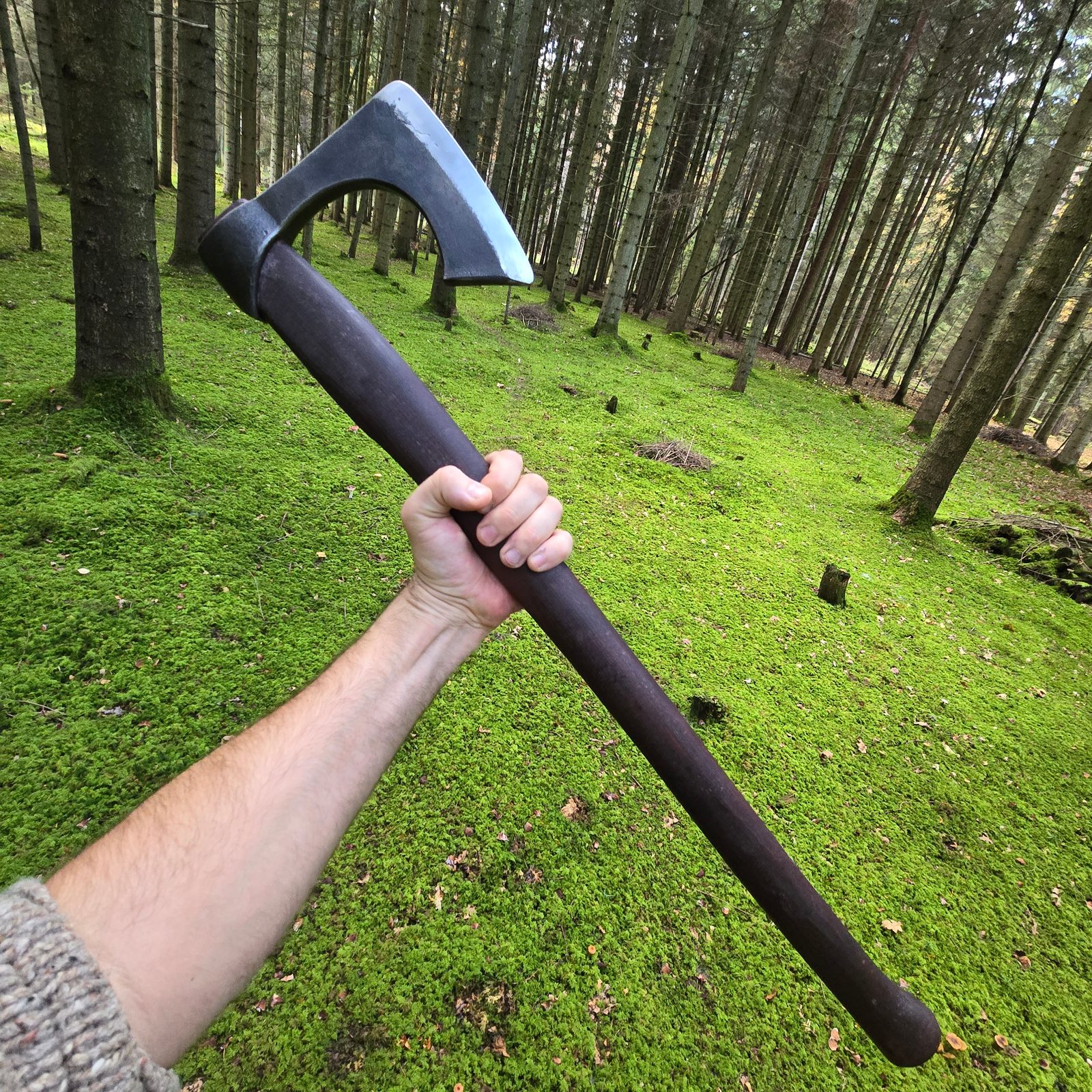 Hache Viking forgée à la main personnalisée, cadeau Viking