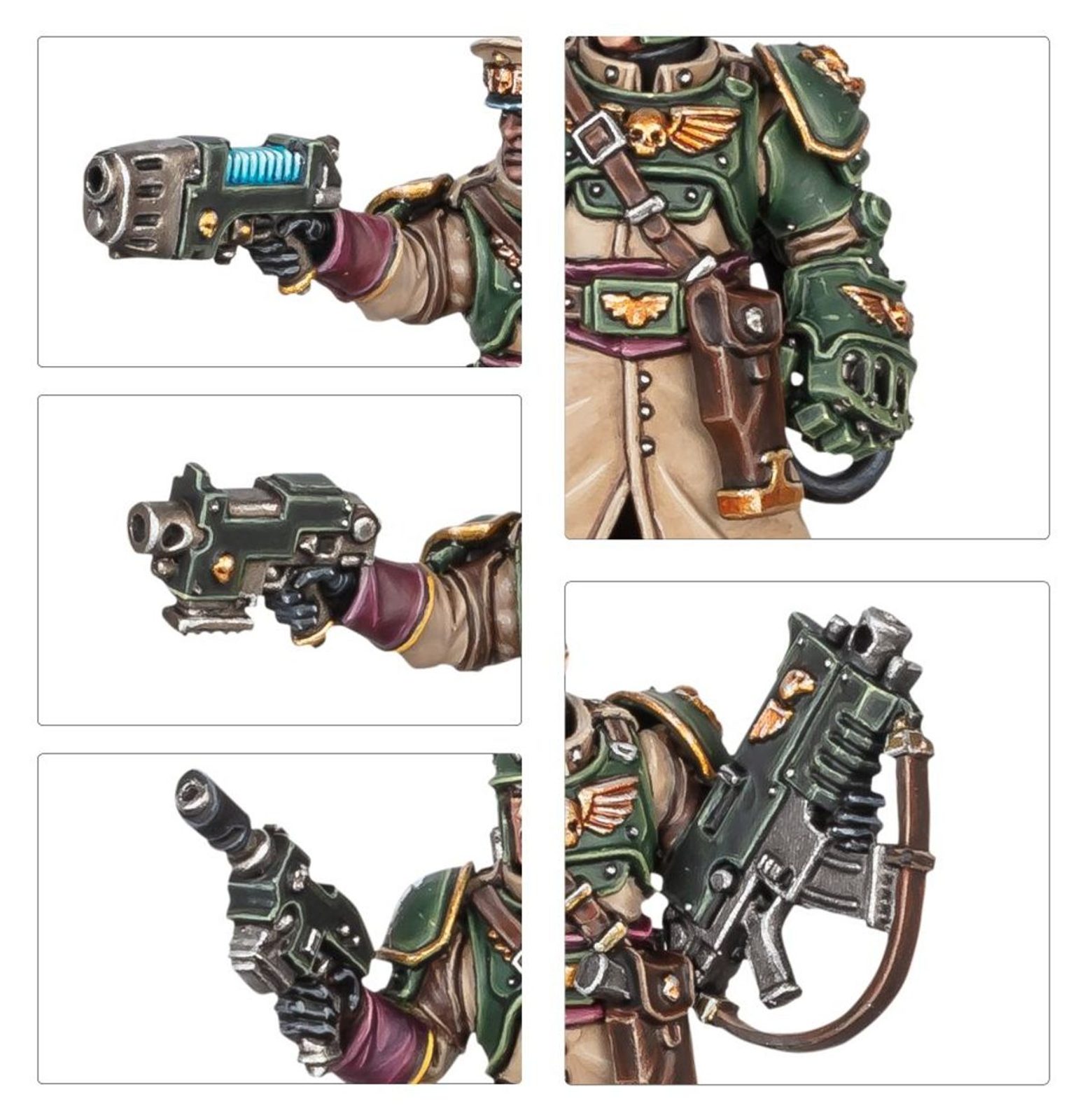 Warhammer 40k Astra Militarum Cadian Castellan Wulflund