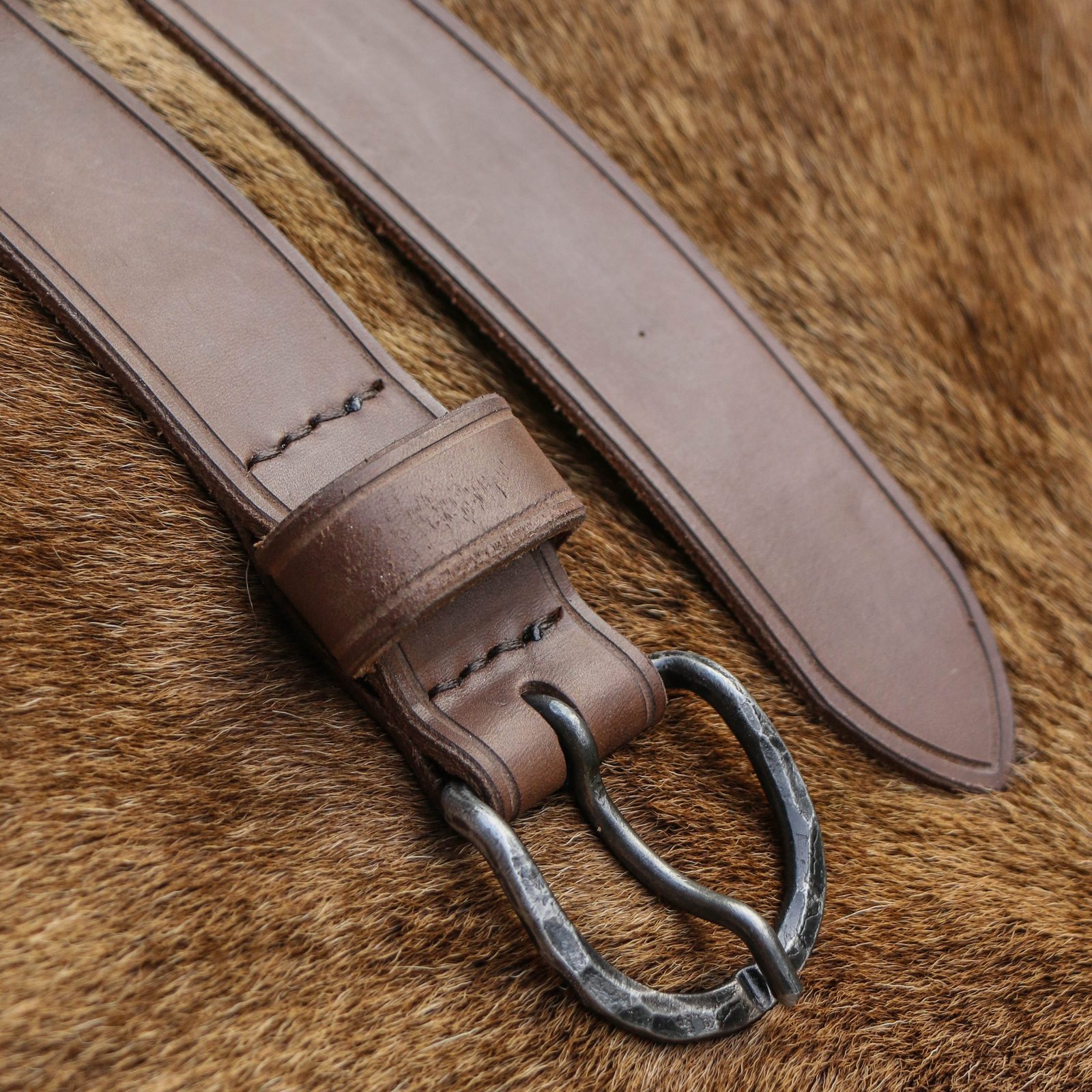 Lot De 4 étuis à Fouet En Cuir PU Pour Ceinture - Longueur 13,8 Cm - Boucle Métal - Pour équitation