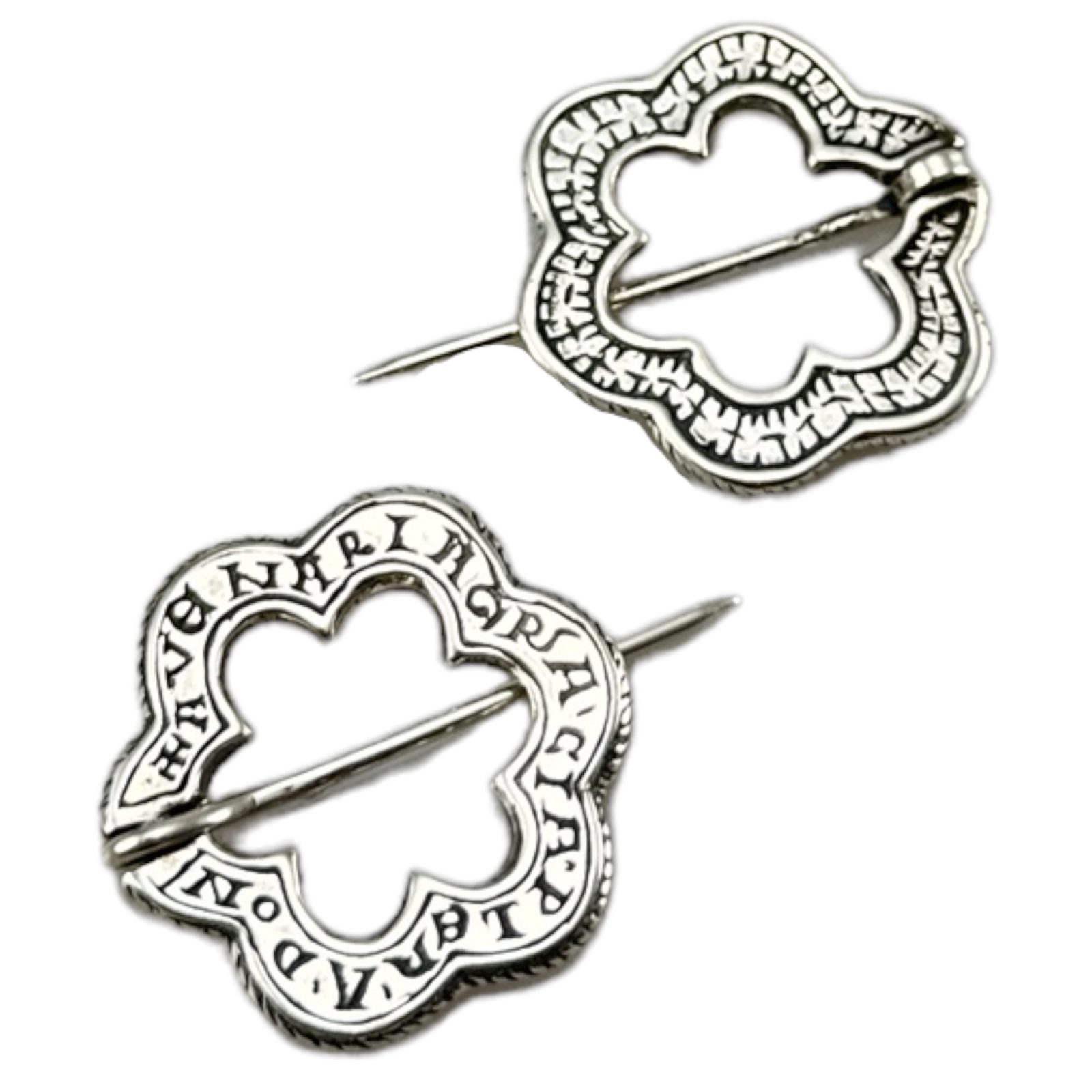 Broche Vintage Avec Pièce De Monnaie étrangère - Occasion, Bijou Original Et Conversationnel