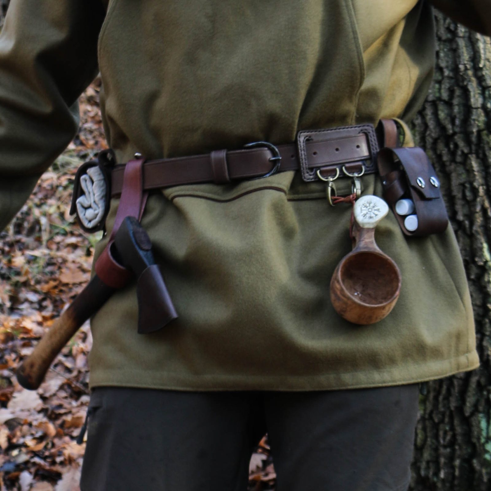 Medieval Tool Belt Bushcraft Belt Viking Leather Tool Viking Tool