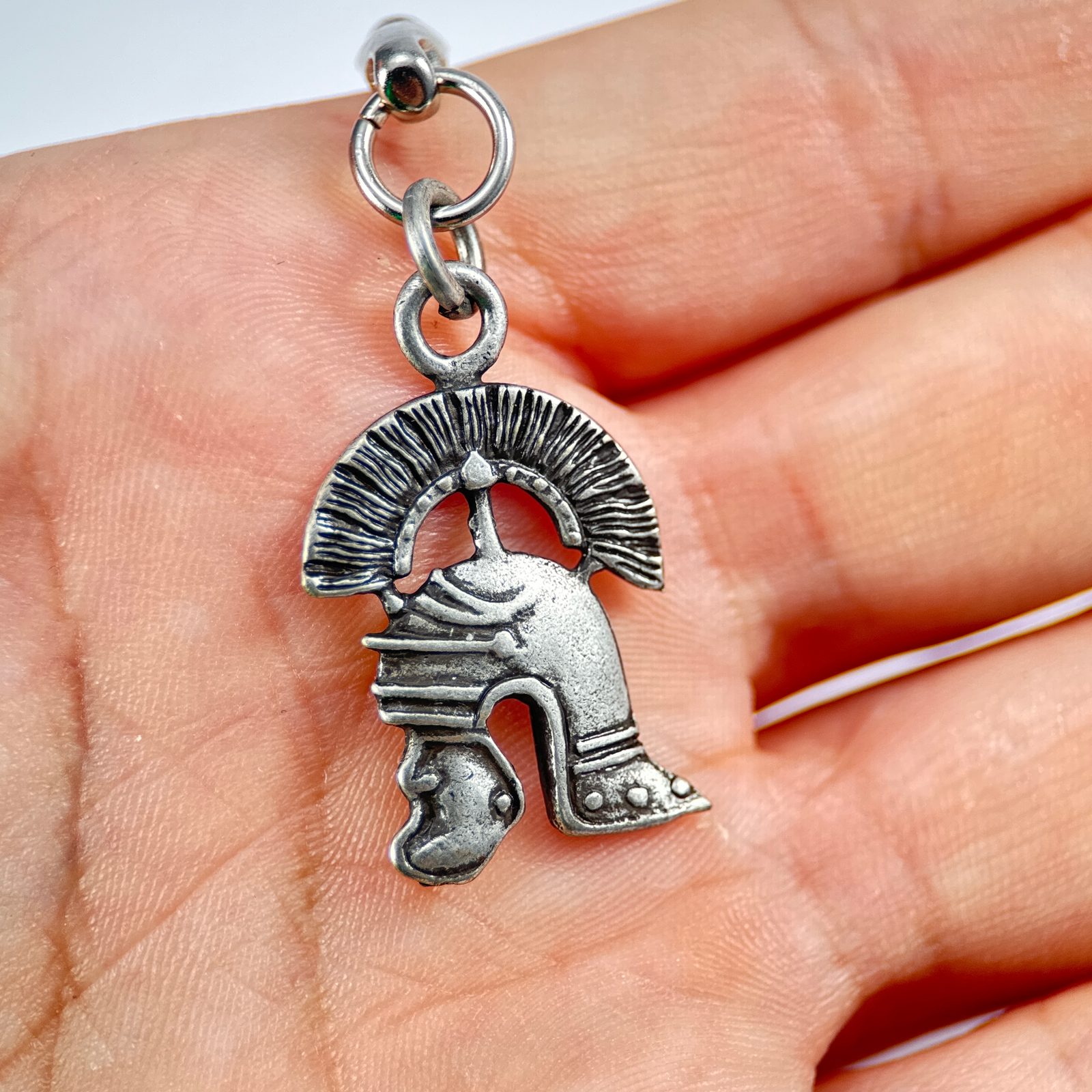 Centurion, keyring zinc antique silver Wulflund