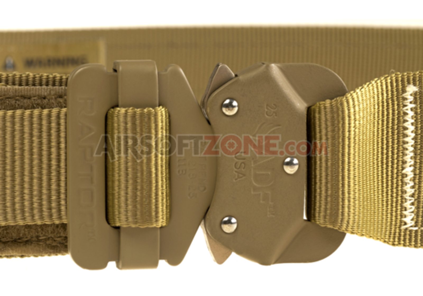 Raptor buckle belt deals