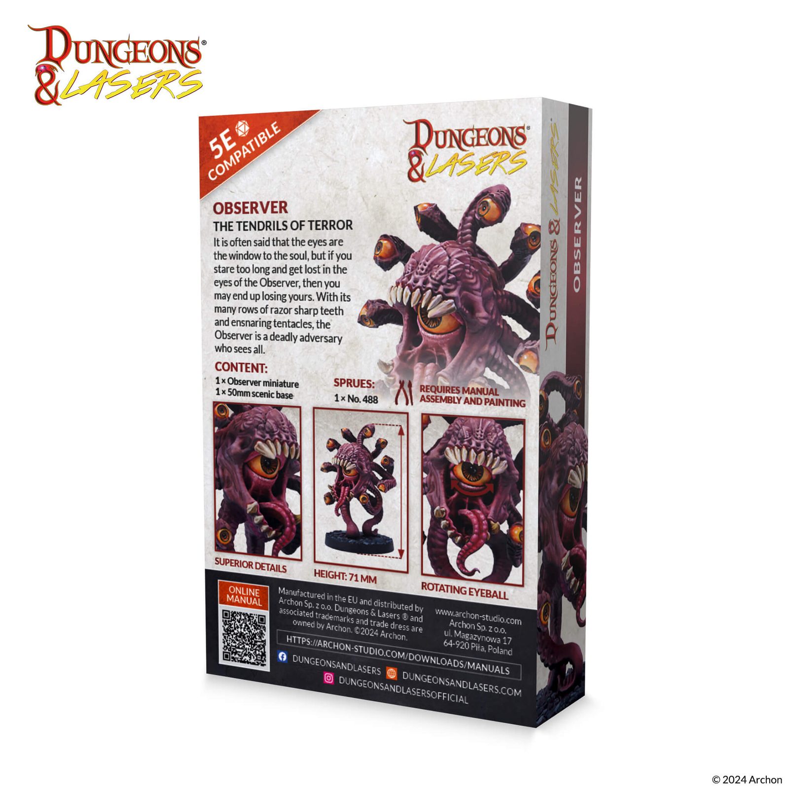 Dungeons & Lasers: Observer - the Tendrils of Terror Wulflund