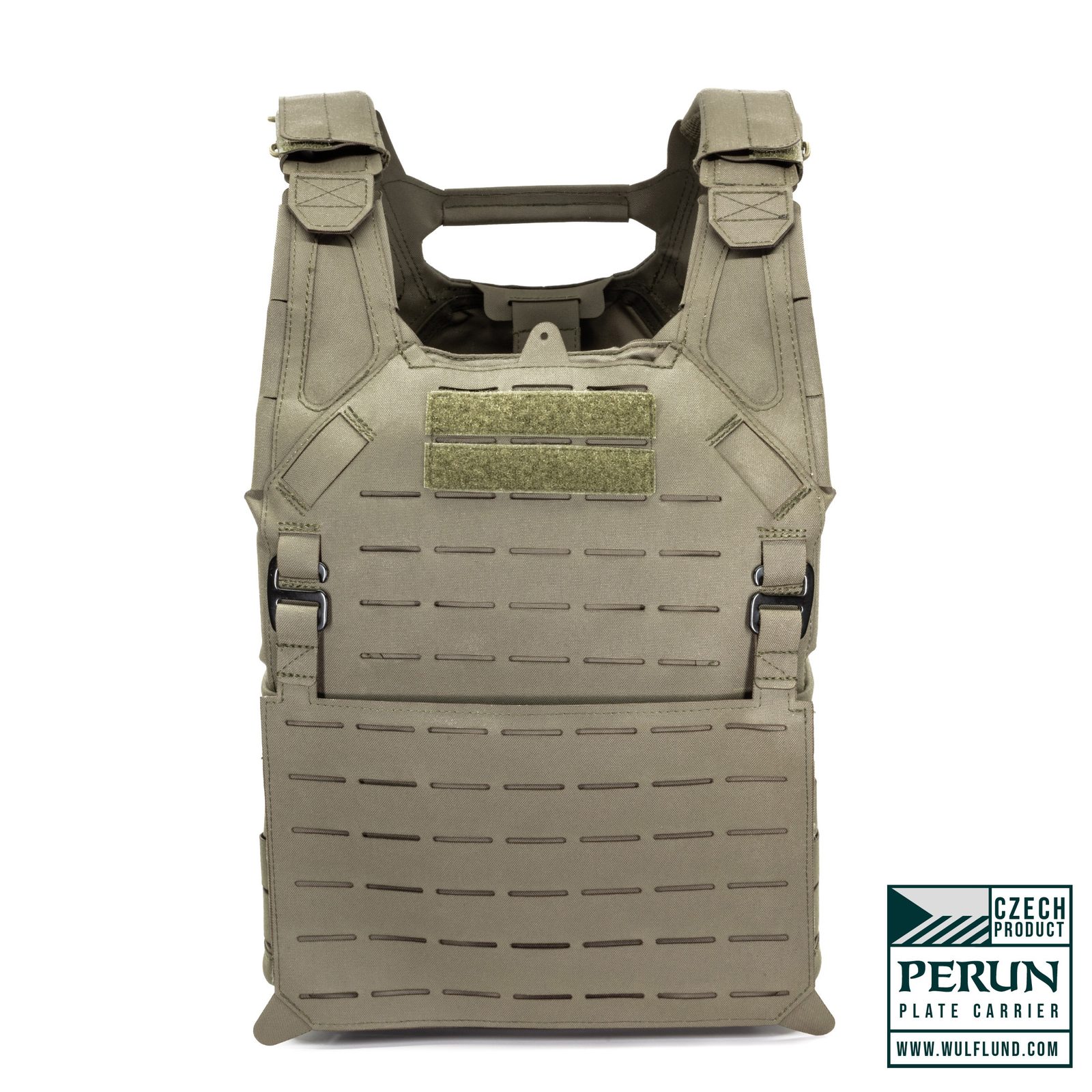 PERUN plate carrier - tactical vest OLIVE Wulflund