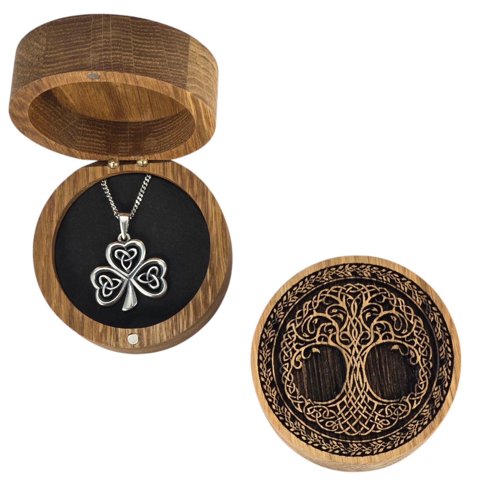 Boîte à Bijoux Portable En Cuir Synthétique - Forme Sapin De Noël Avec étoile Dorée, Parfaite Pour Voyages Et Rangement Organisé
