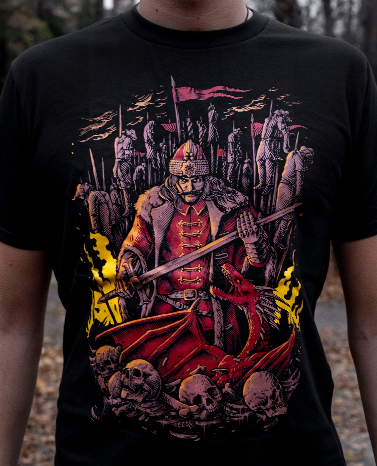 T-shirt Coquin Vlady Noir HandMade - Top Sexy Homme - Polyester/Vinyle - Taille Regular - Neuf Étiqueté