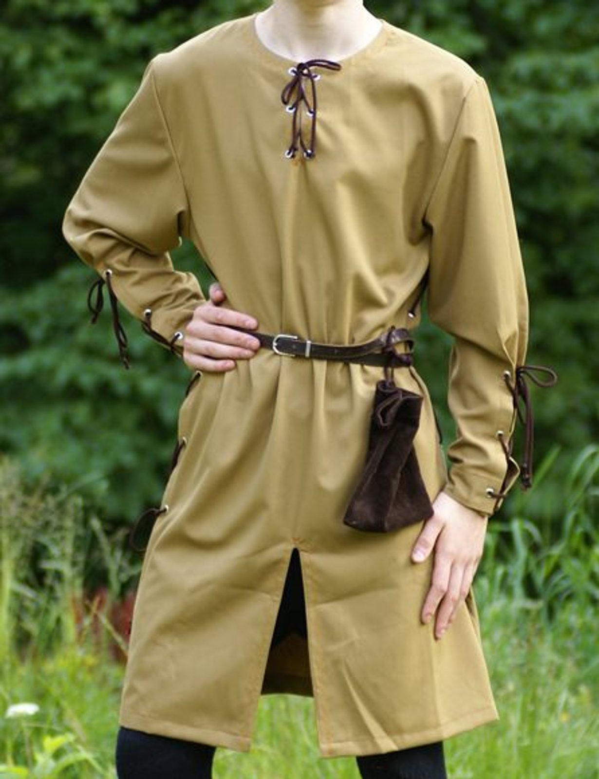 Rustic Tunic Medieval BROWN MEDIEVAL TUNIC Wulflund
