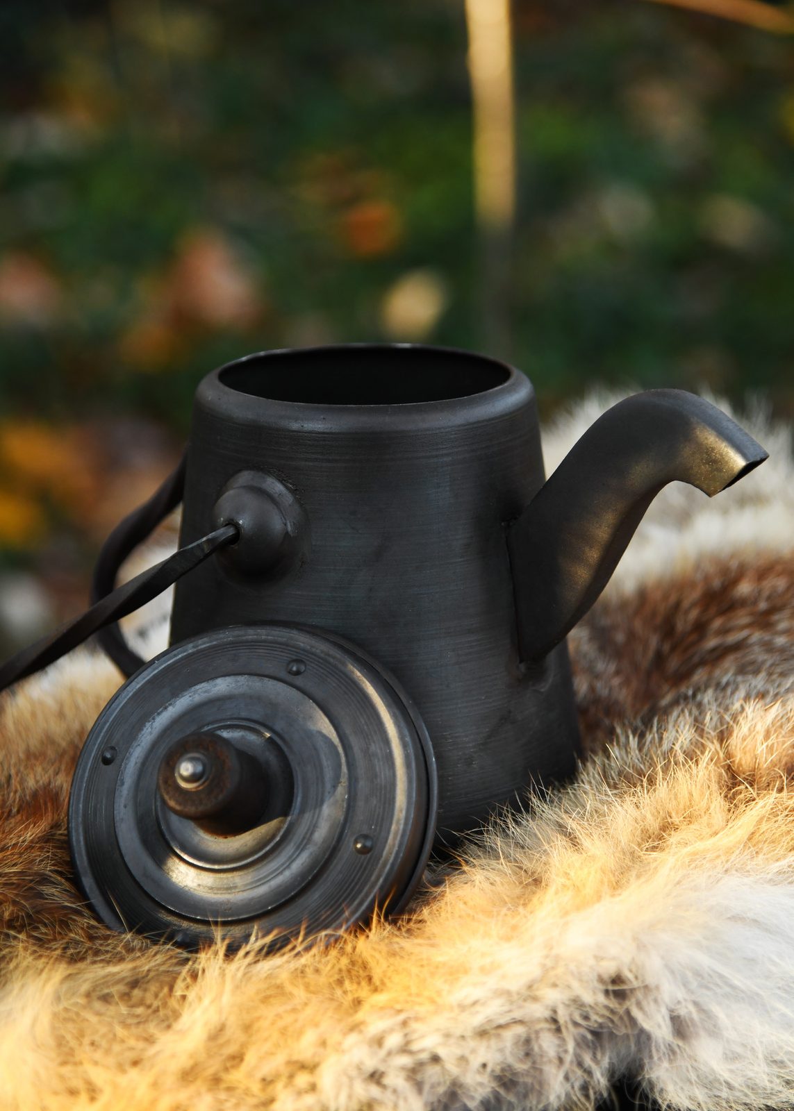 Historical kettle, steel Wulflund