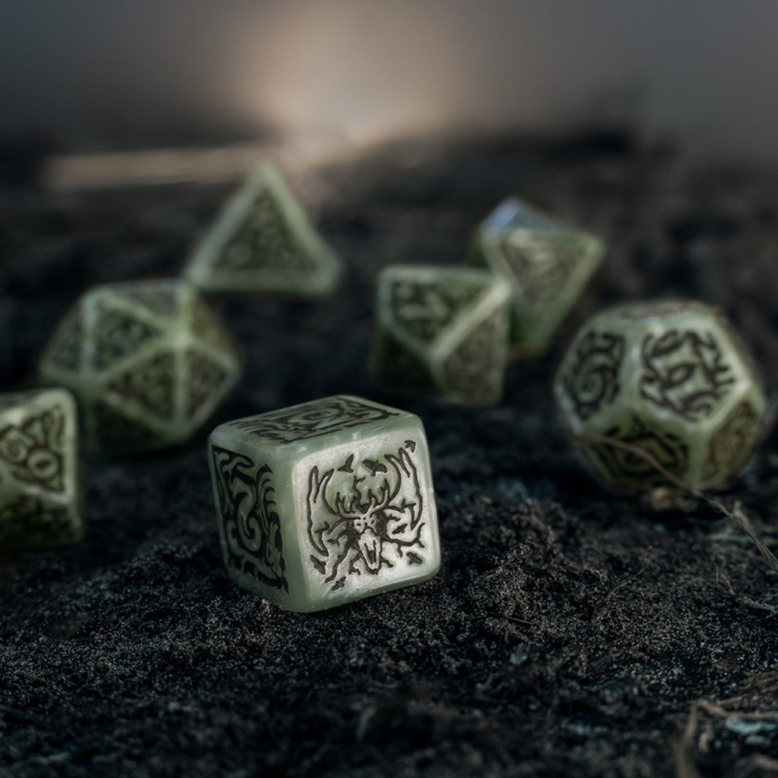 The Witcher Dés Set Triss Le Vierzehnte des Hügels RPG Jeux Q-Workshop
