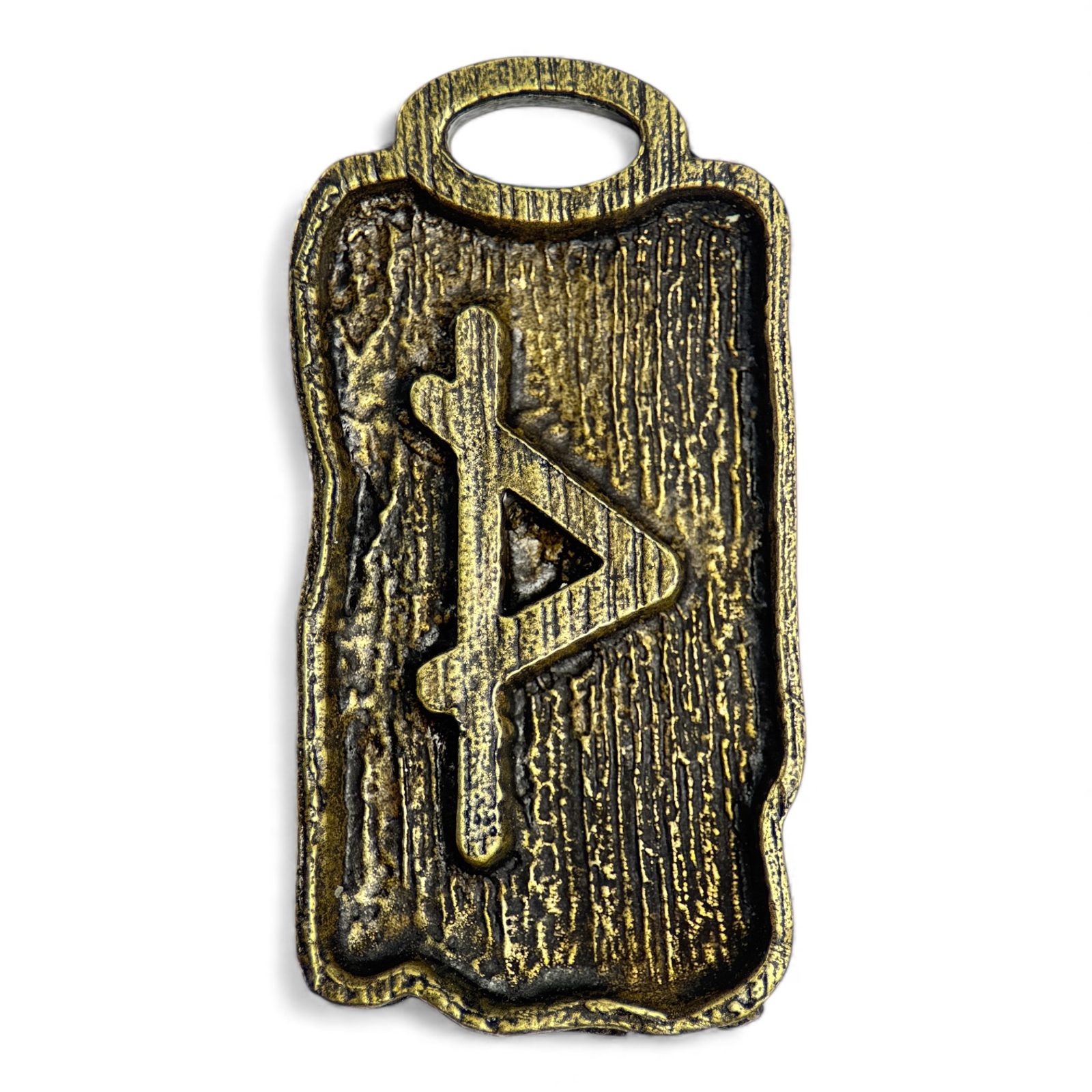 アクセサリー lupinus0908 Thurisaz - Rune Pendant zinc ant. brass Wulflund
