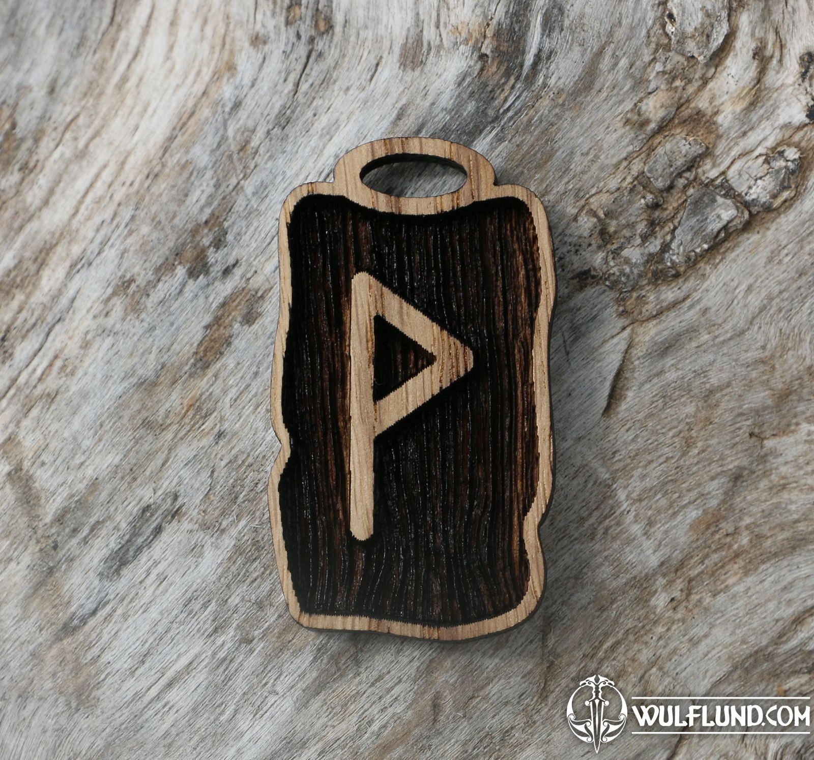 WUNJO - Rune - Futhark, Bois Kadlus Runes Amulettes en zinc, Bijouterie ...