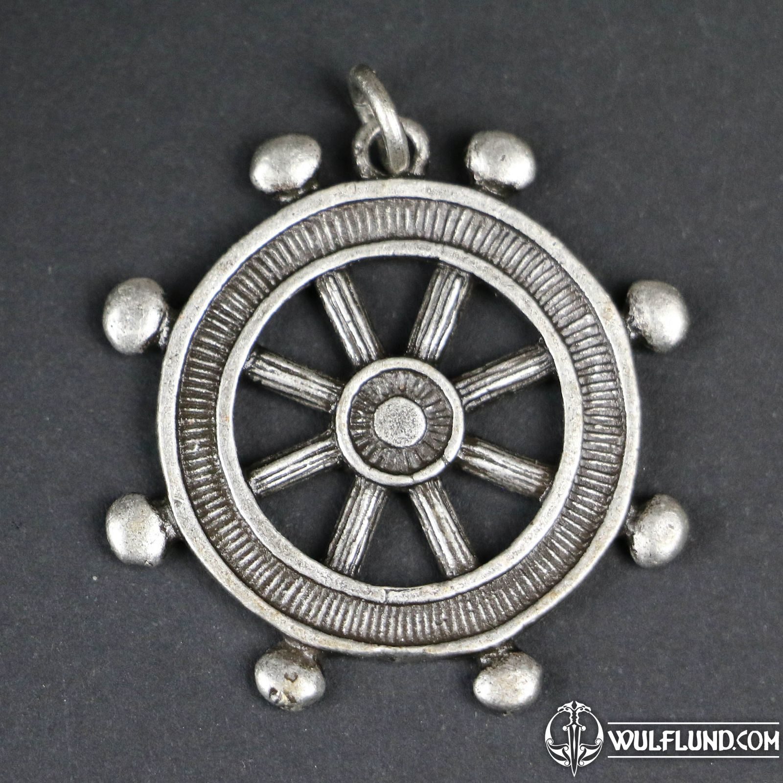 Ancien Pendentif Charm Caravelle Bateau En Argent - Occasion, Un Peu Cabossé - Couleur Argenté