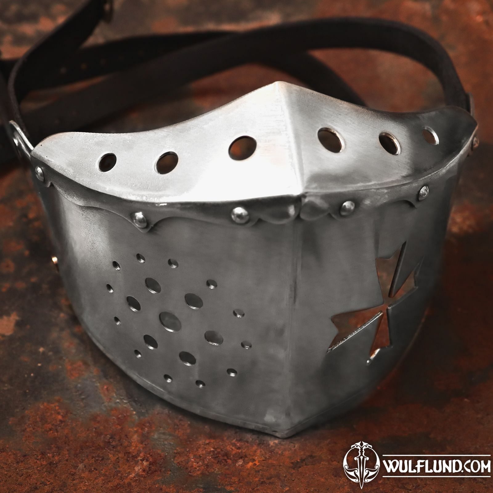 TEMPLAR Metal Mask Other parts of armor Armor Parts, Armour Wulflund