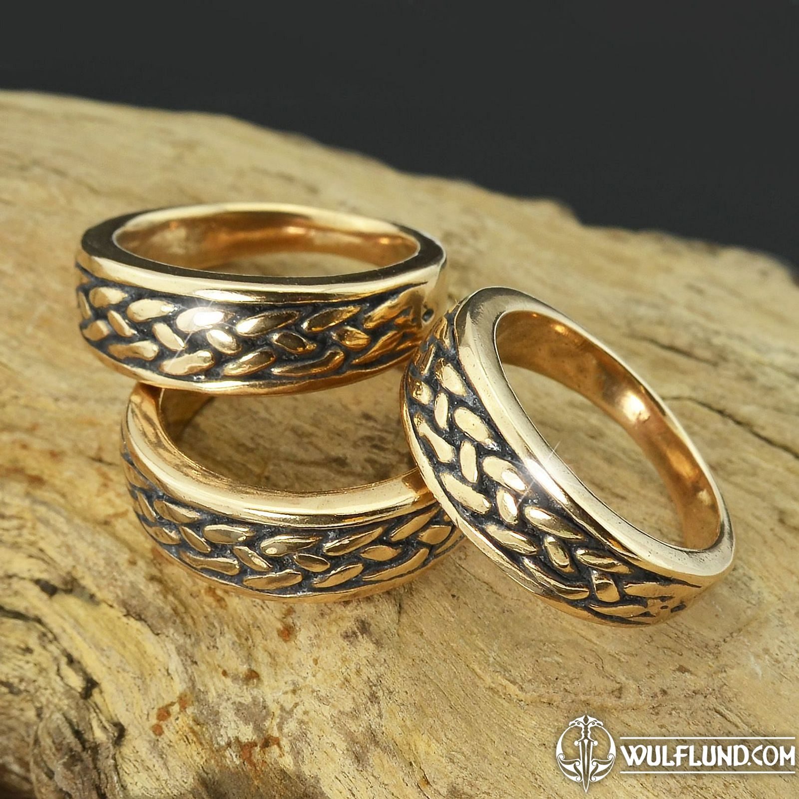 RIONA Bague celtique bronze