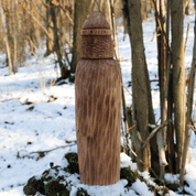 PERUN, HAND CARVED STATUE - HOLZFIGUREN