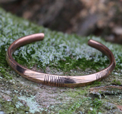 BRACELET RAINURÉ, BRONZE - OBJETS EN BRONZE