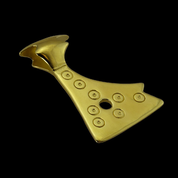 AXE OF PERUN, SLAVIC PENDANT, 14K GOLD - BIJOUX EN OR