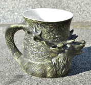 DEER, CERAMIC MUG, CUP - HUNTING-THEMED CERAMICS, ANIMALS