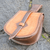 VARG, EARLY MEDIEVAL LEATHER BAG, POUCH - TASCHEN