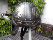 MIDGARDSORMR, CASQUE À LUNETTES DE STYLE VIKING - CASQUES VIKINGS ET À NASALE