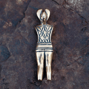 CELTIC WARRIOR, PRINCE OF GLAUBERG, BRONZE PENDANT - PENDANTS, NECKLACES