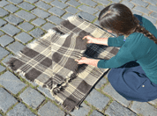 RHODOPE IV, WOOLEN BLANKET - WOOLEN BLANKETS, THE BALKANS