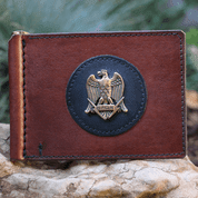 AQUILA - S.P.Q.R. ROMAN EAGLE, LEATHER WALLET - WALLETS