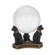 BASTET'S HONOUR, CRYSTAL BALL HOLDER - FIGURES, LAMPS, CUPS