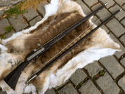 MUSKET WITH MATCHLOCK - FIREARMS, CANNONS