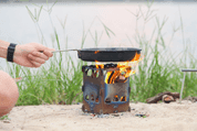 TI2201 TITANIUM ALLOY BACKPACKING WOOD STOVE - ÉQUIPEMENT EN TITANE