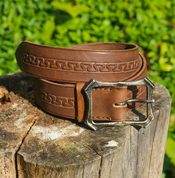 FERRUM, HISTORICAL LEATHER BELT - BELTS