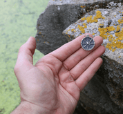 VIKING SHIELD, PENDANT, SILVER - PENDANTS