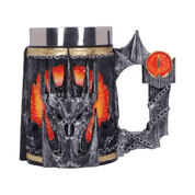 OFFICIALLY LICENSED LORD OF THE RINGS SAURON TANKARD 15.5CM - FIGUREN, DEKORATIONEN