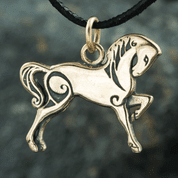 CELTIC HORSE, BRONZE PENDANT - ANIMAL PENDANTS