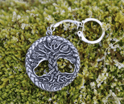 CELTIC OAK SACRED TREE OF LIFE, ZINC, KEYCHAIN - CELTIC PENDANTS