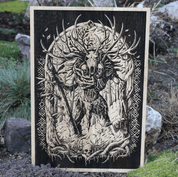 DÉCORATION MURALE LESHY OAK 32X46CM - STATUETTES, RELIEFS, COFFRES