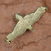 FLYING CROW PENDANT, GOLD PLATED - CELTIC PENDANTS