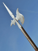 HALBERD I, REPLICA OF A POLE WEAPON - HALLEBARDES, HACHES, MASSES