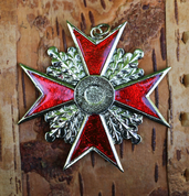 CROIX DE MALTE, PENDENTIF - ORDRES DE CHEVALERIE