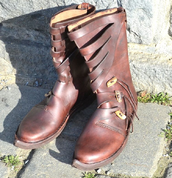 HOUSECARL, VIKING HIGH BOOTS - WIKINGERSCHUHE