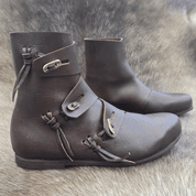 BORG, VIKING CHAUSSURES EN CUIR - CHAUSSURES VIKING ET SLAVES