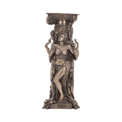 TRIPLE GODDESS TEALIGHT HOLDER - FIGUREN, LAMPEN