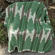 SHEVITZA, TRADITIONAL WOOL BLANKET FROM THE BALKANS, NATURAL - WOOLEN BLANKETS, THE BALKANS