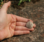 BRONZE AGE SUN III, BRONZE PENDANT - PENDANTS, NECKLACES