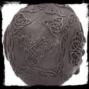 CELTIC IRON SKULL, NEMESIS - FIGURINES, LAMPES