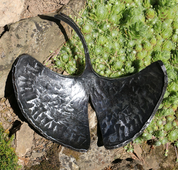 GINKGO BILOBA, FORGED LEAF - BOWL - FORGED IRON HOME ACCESSORIES